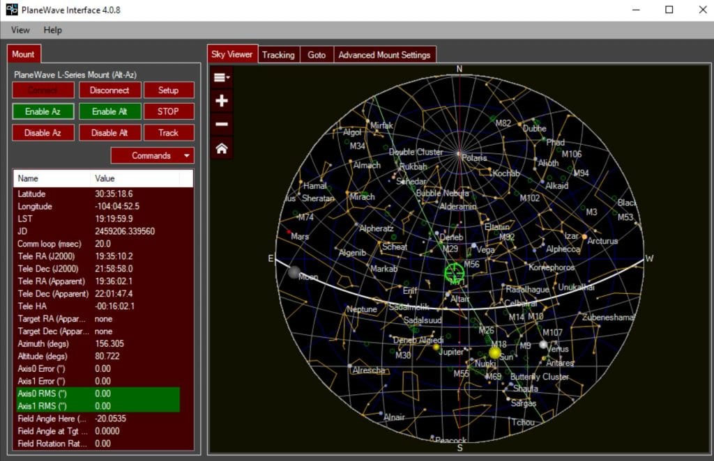 PlaneWave Europe L350 Direct Drive Mount